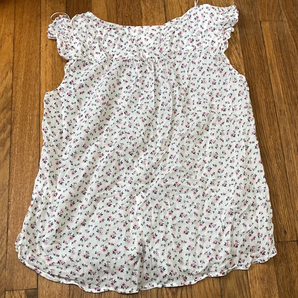 Flowered H&M Blouse Size 12 - Picture 2 of 5